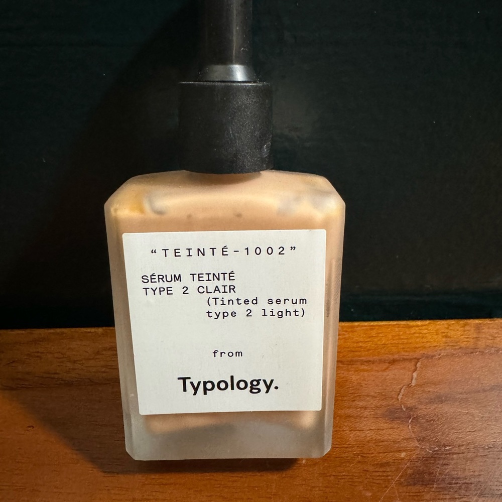 Typology Tinted Serum
with Vitamin C, Squalane & Aloe Vera
